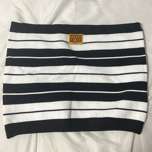 FB County Charlie Brown Tube Top - Black/White